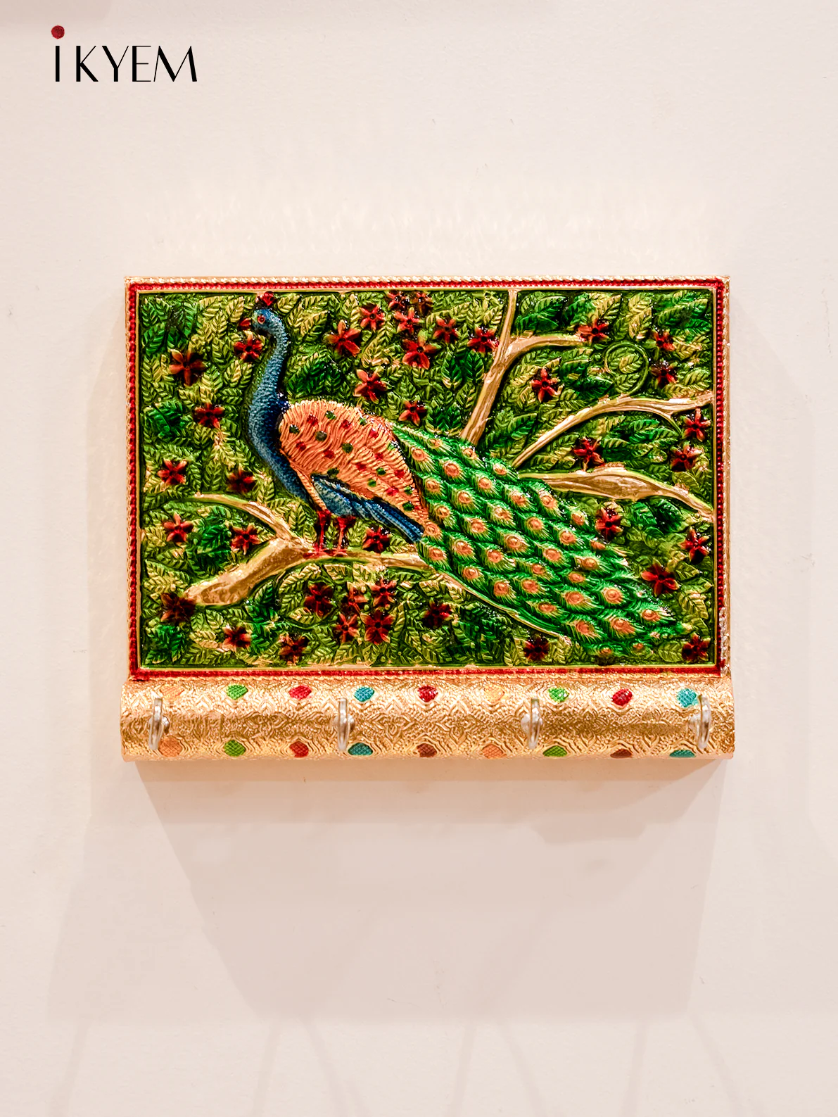 Peacock Key Holder