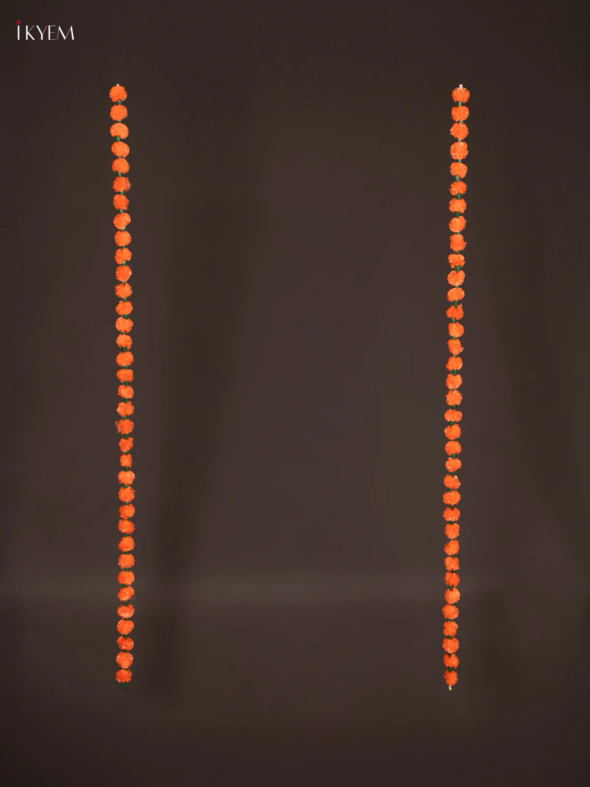 Flower Thoran set Of 2 - Orange - AA02144 - Image 2