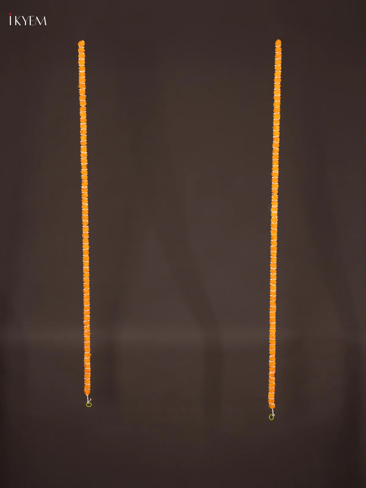 Flower Thoran set Of 2 - Orange - Image 2