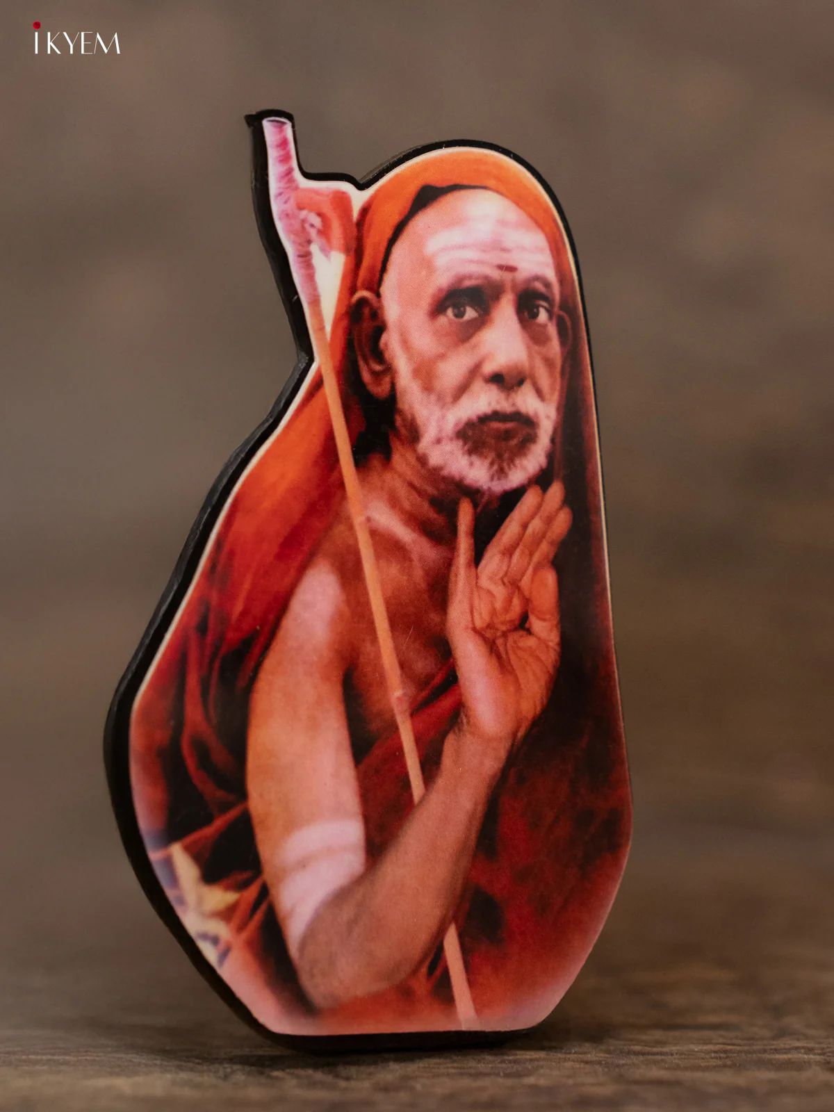 Acrylic Shankaracharyar Printed Fridge Magnets - KB11125