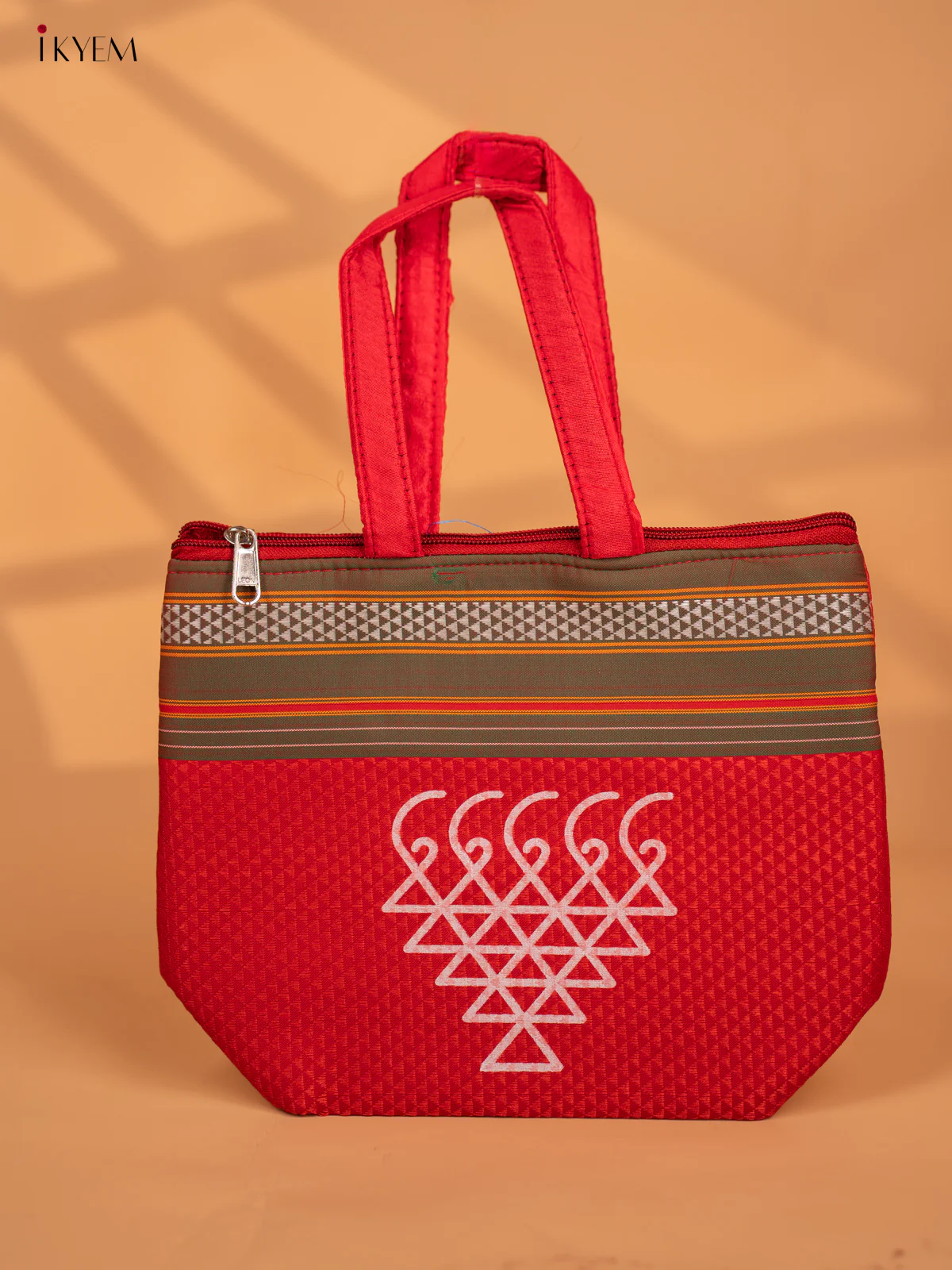 Assorted Kolam Print Handbags- KC28123 - Image 3