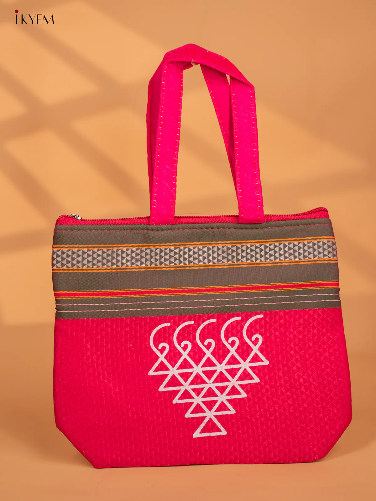 Assorted Kolam Print Handbags- KC28123 - Image 5