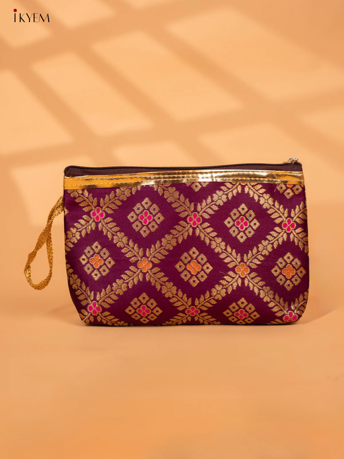Assorted Meenakari Brocode Purse -KC28124