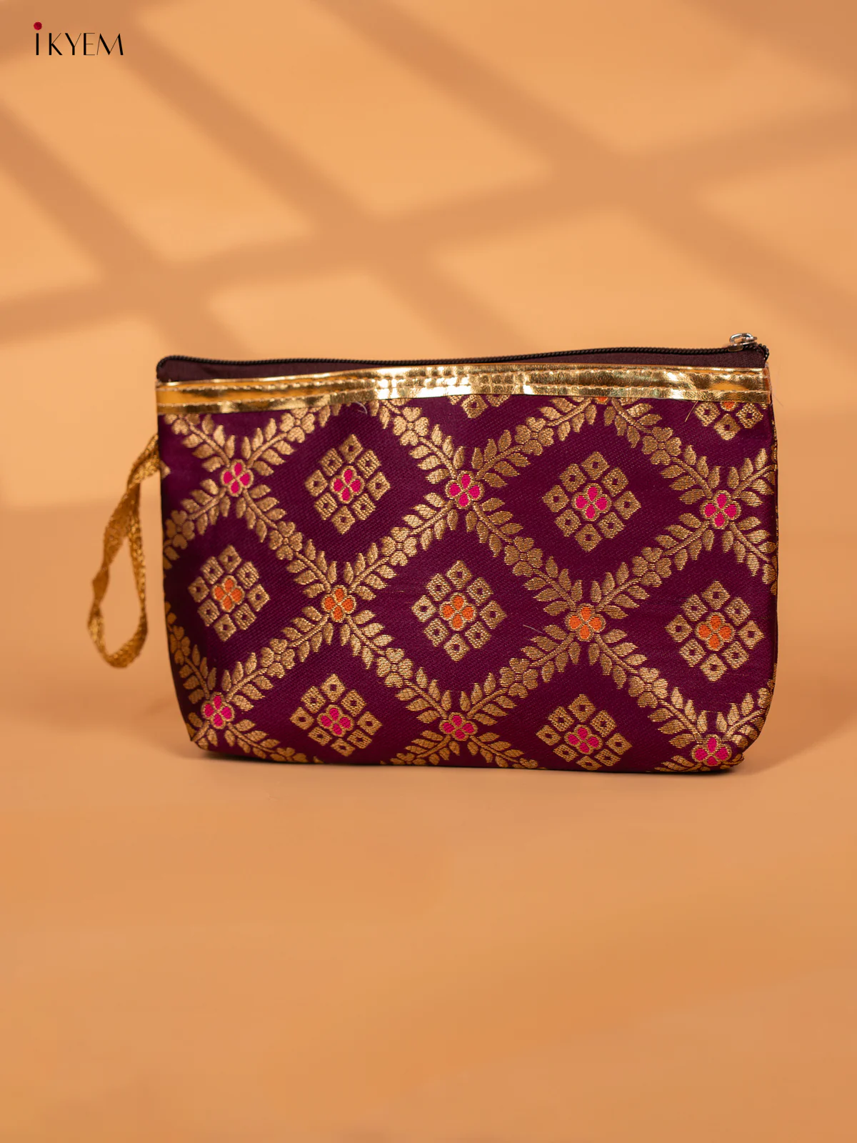Assorted Meenakari Brocode Purse -KC28124 - Image 12