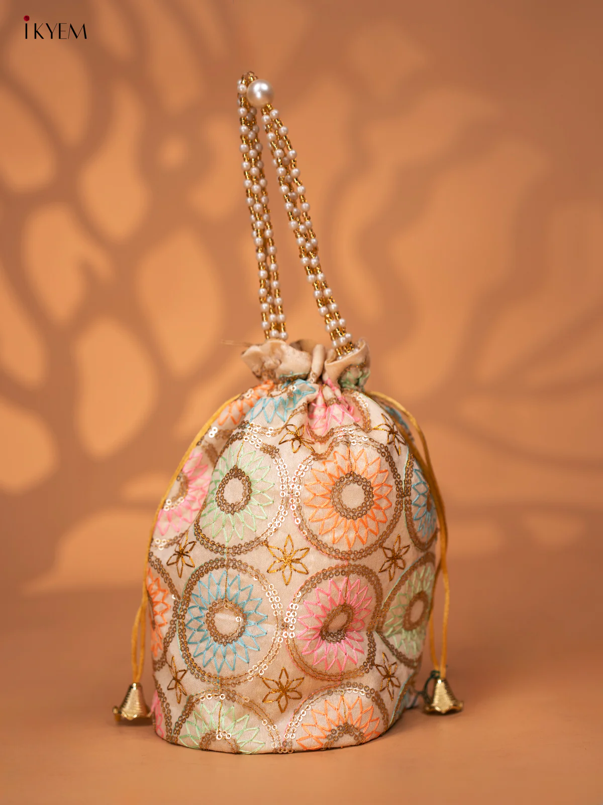 Assorted Designer Embroidered Potli Bags - KC28116 - Image 6