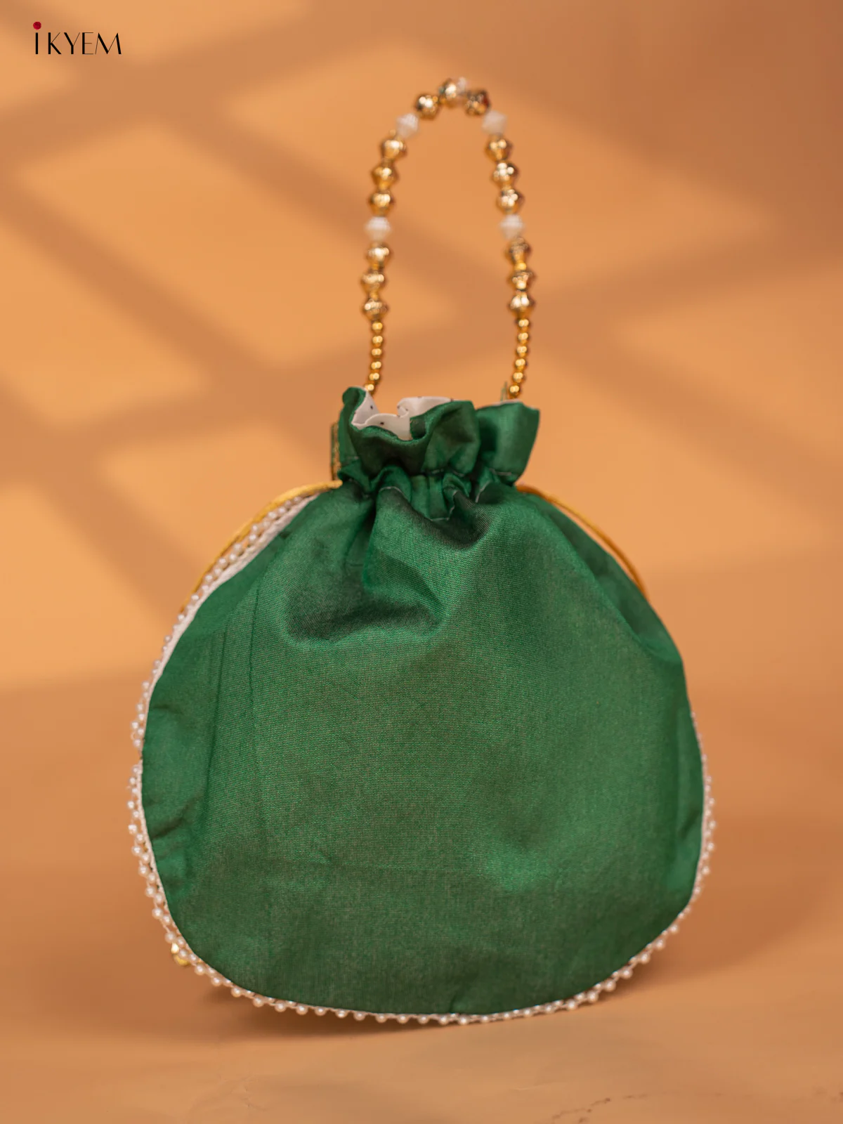 Potli Bags with Golden Zari Work - KC28118 - Image 7