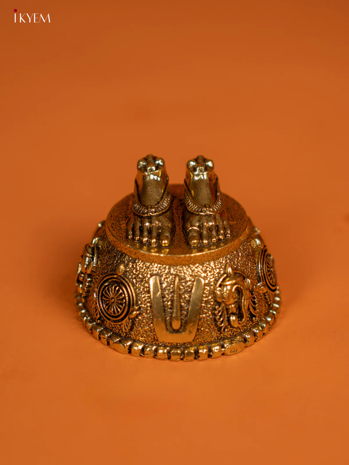 Brass Perumal Padam - 2 Inch - KF27113