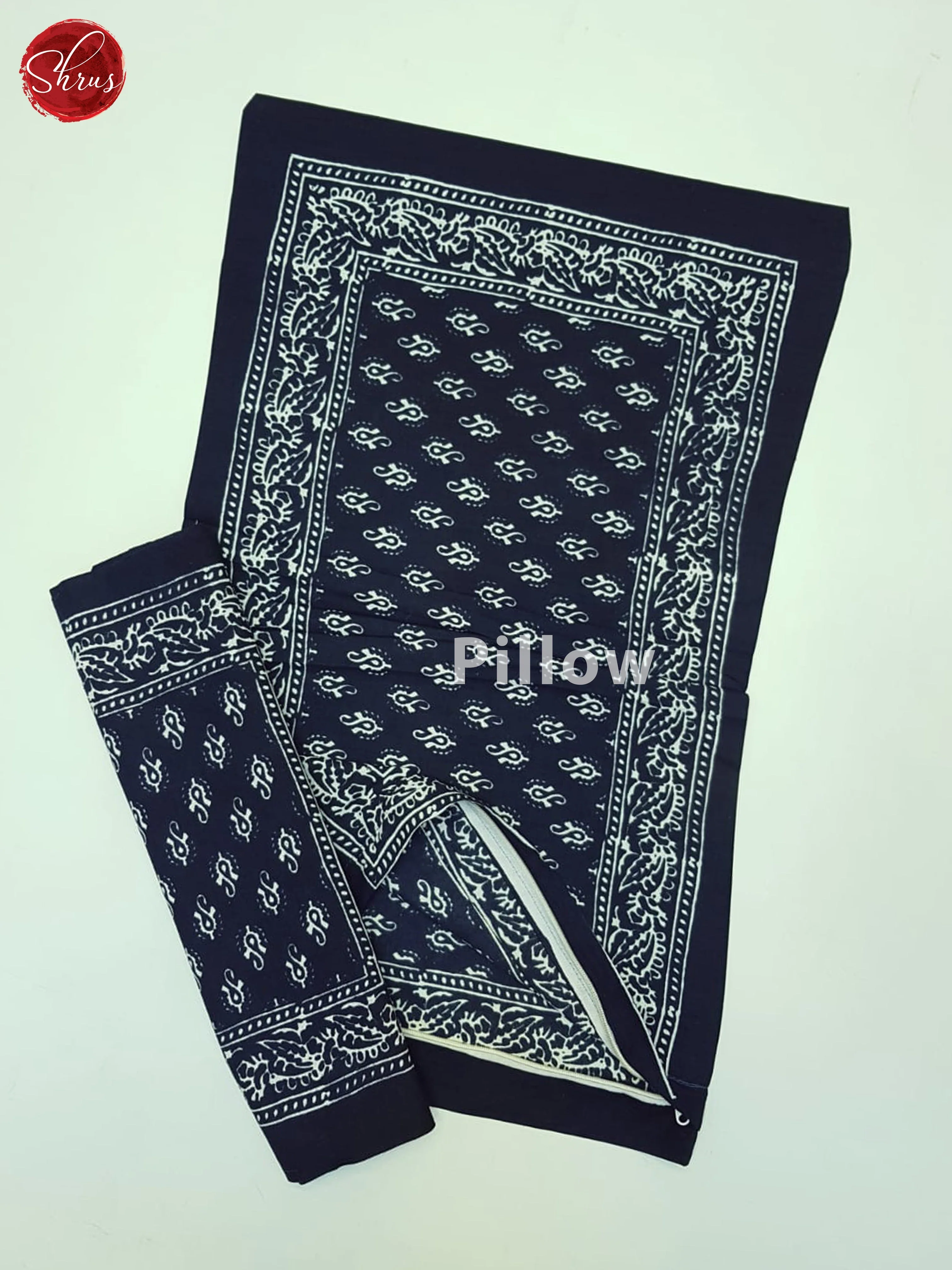 Blue - Jaipur Block Printed Cotton Bed Spreads - Image 3