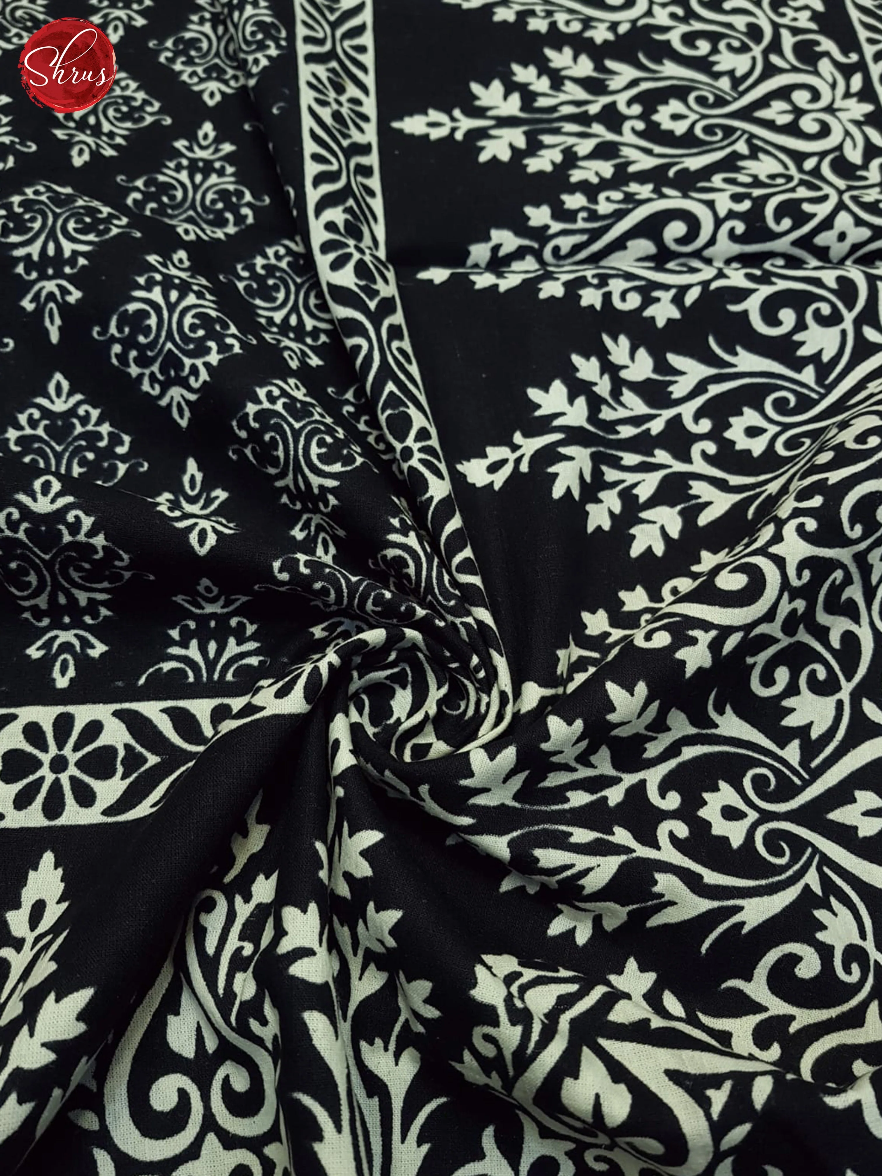 Black - Jaipur block printed Cotton Bed Spreads