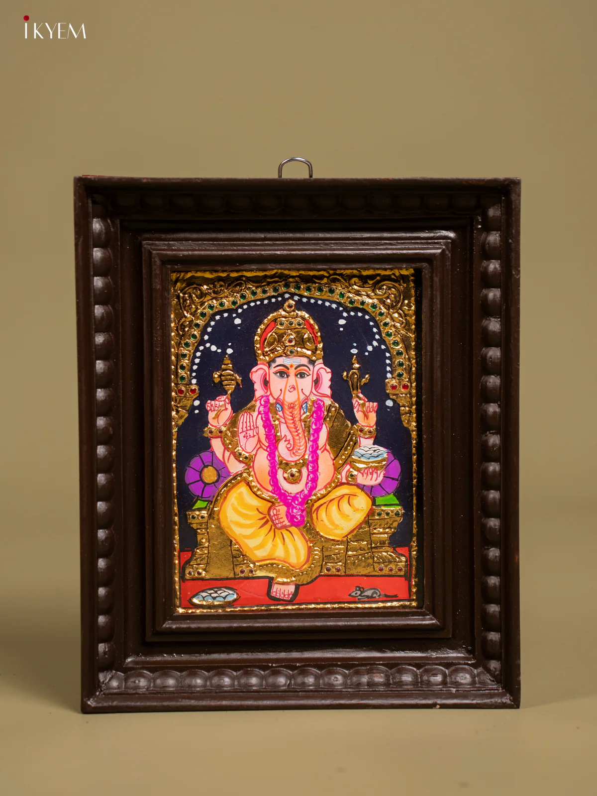 Authentic Tanjore Painting of Lord Ganesha - KF26145