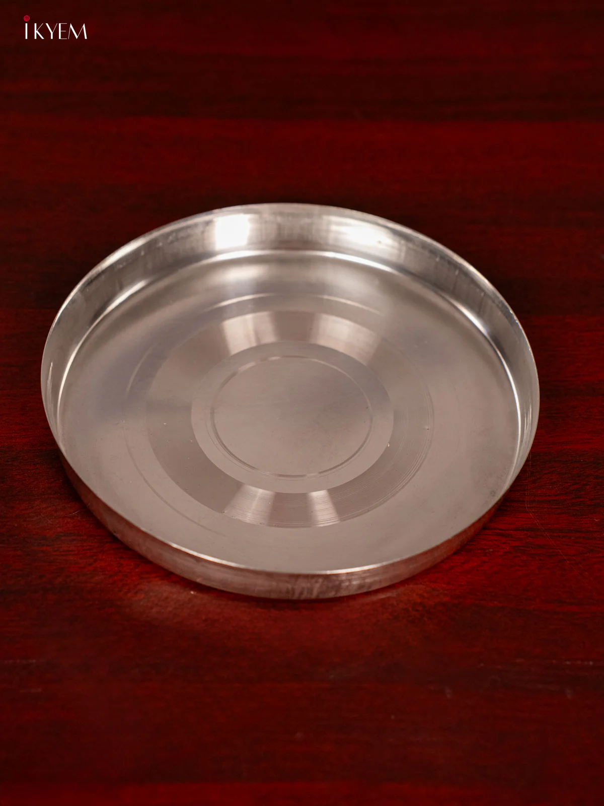 Grand German Silver Pooja Thali Set - 7 Inches - KG29117 - Image 8