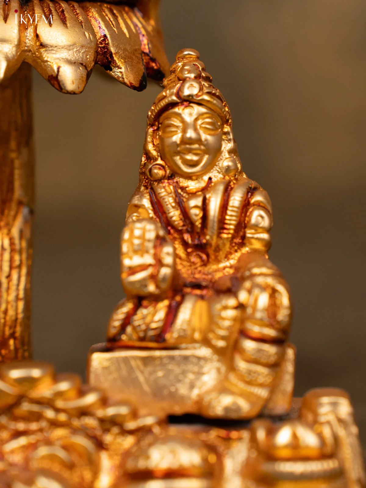 Antique Matte Gold- Lakshmi Kuber - Image 5
