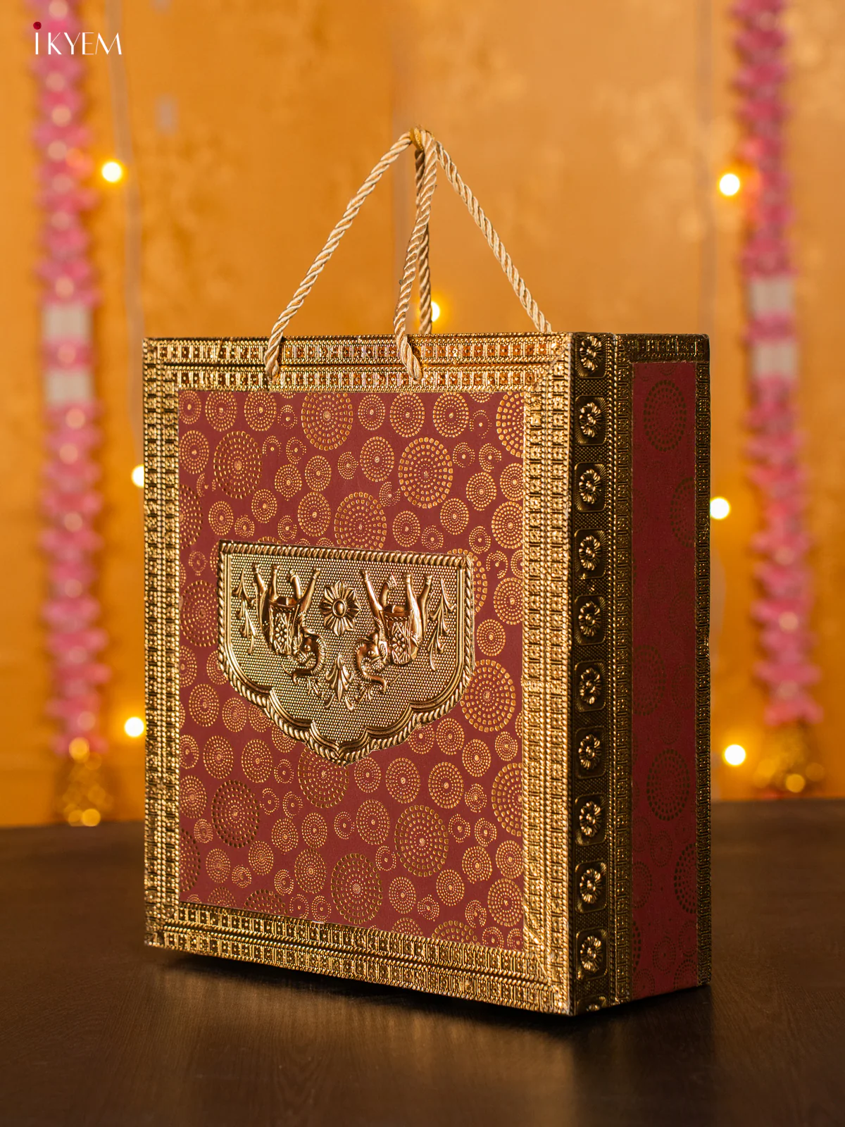 Premium Glass Jars Gift Set with Elephant Motifs - KI01218