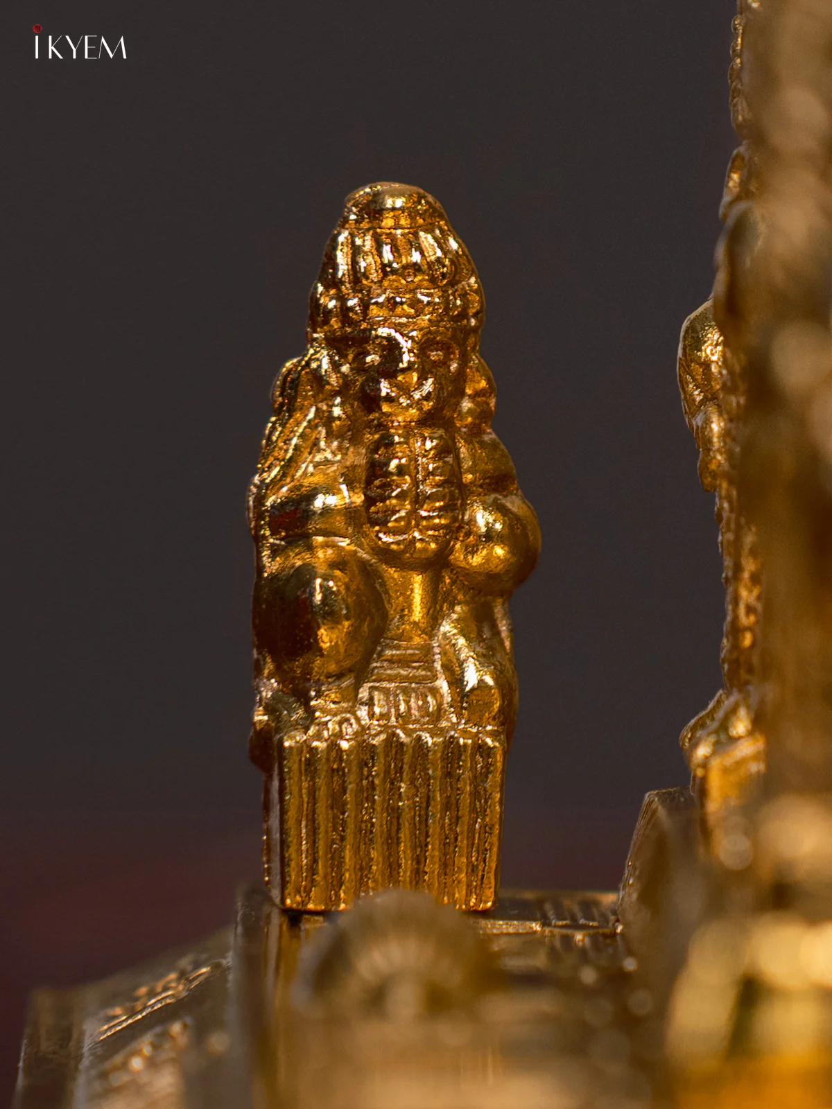 Divine Gold Plated Ram Dharbar Idol - KI17115 - Image 3
