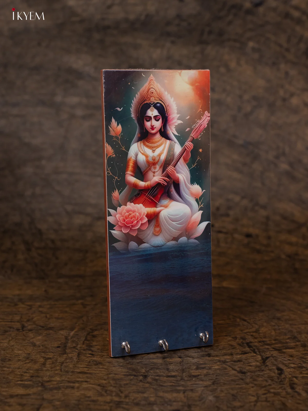 Key Hanger - Saraswathi (10X4) -KA02115 - Image 2
