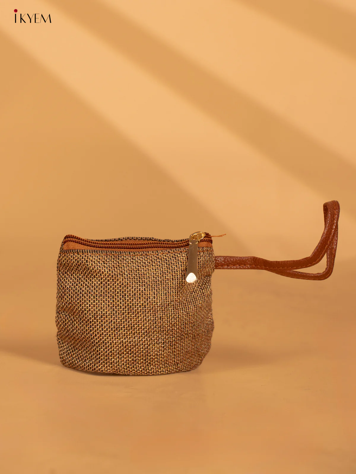 Jacquard Handbag with Coin Pouch - Sandal - KA18147 - Image 5