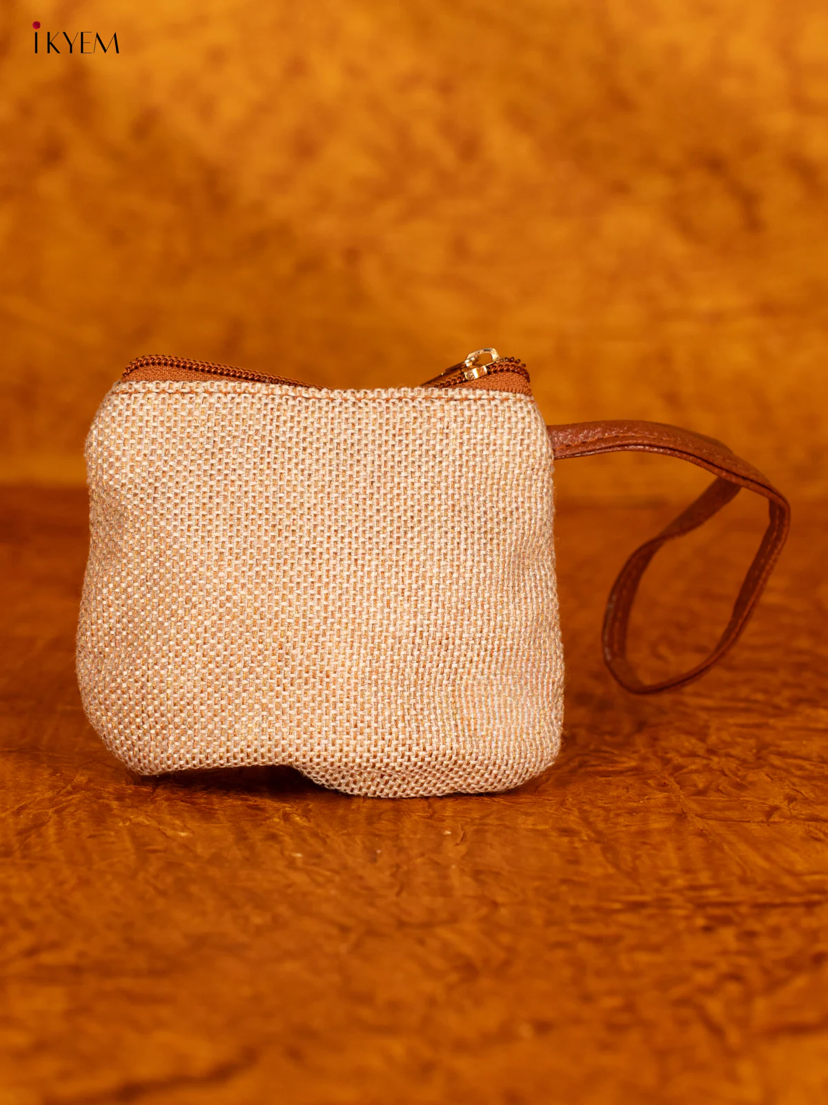 Jacquard Handbag with Coin Pouch - Cream - KA18150 - Image 5