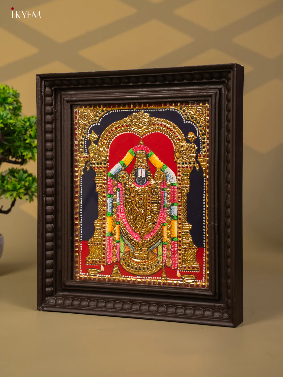 Balaji - Tanjore Painting (15x13) - KB01130 - Image 4