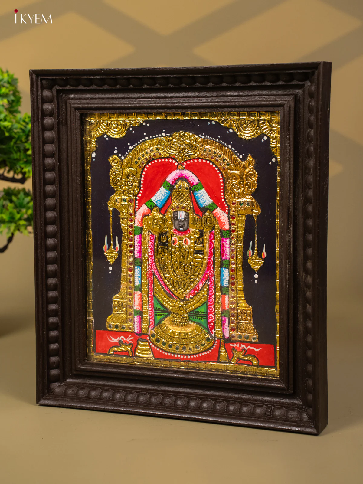Balaji - Tanjore Painting (15x13) - KB01130 - Image 9