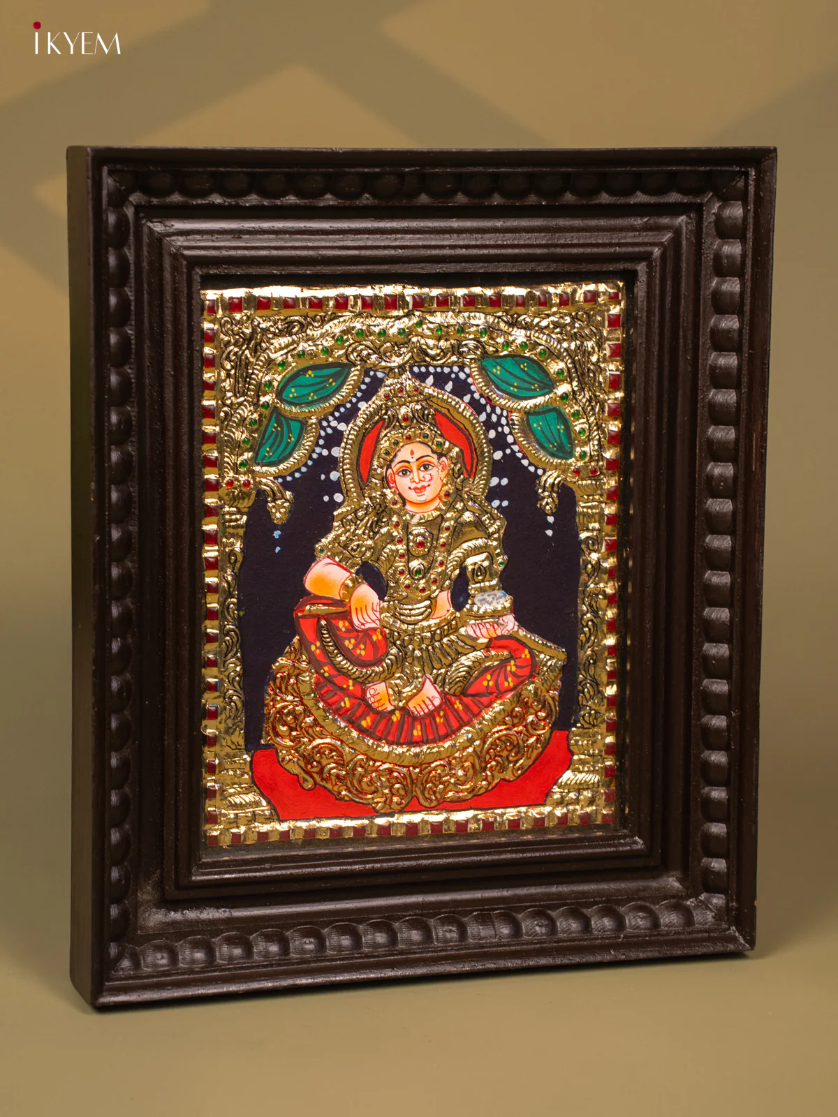 Annapoorani - Tanjore Painting (13x11) - KB01132 - Image 9