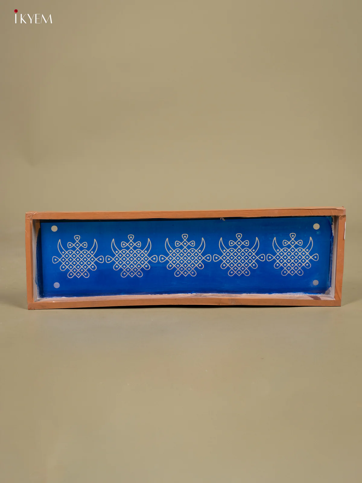 Kambi Kolam Border Rangoli Stencil - Wooden(17x5) - KB07122