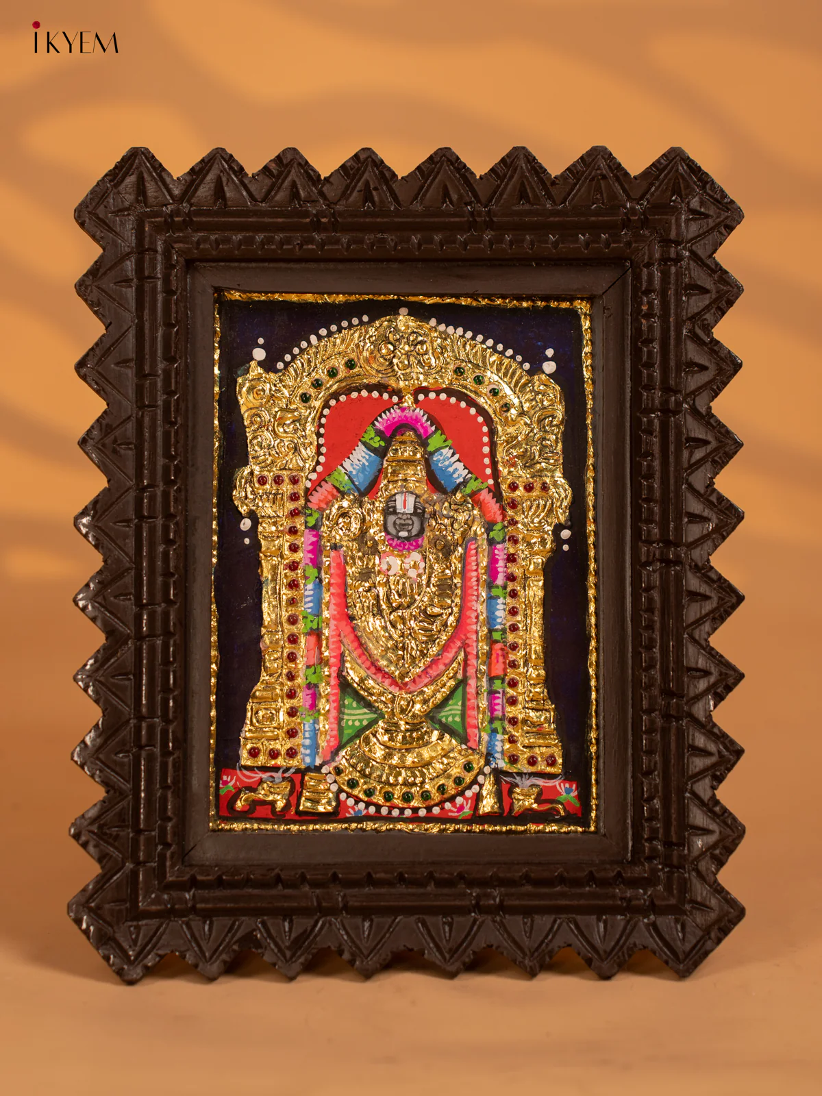 Balaji - Tanjore Painting (9x11) - KB17121