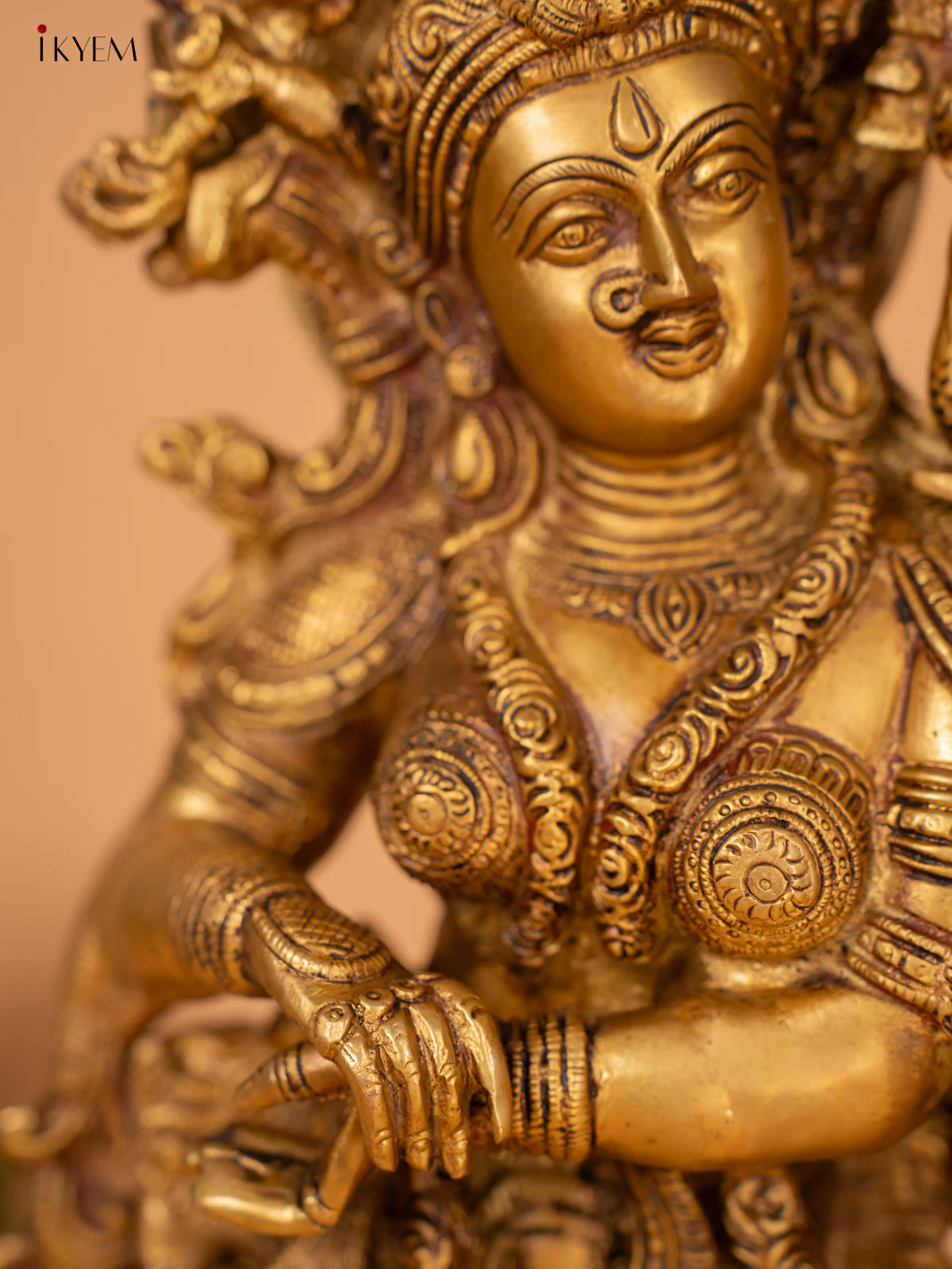 Brass Radha Krishna -30 Inch- KB26112 - Image 13