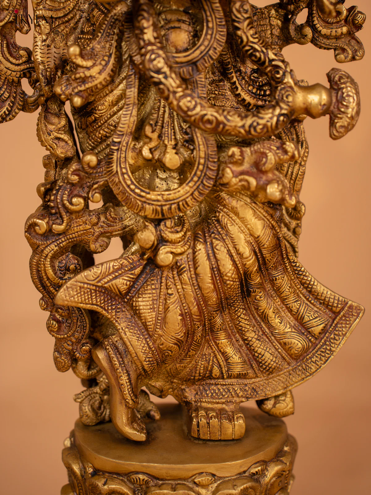 Brass Radha Krishna -30 Inch- KB26112 - Image 14