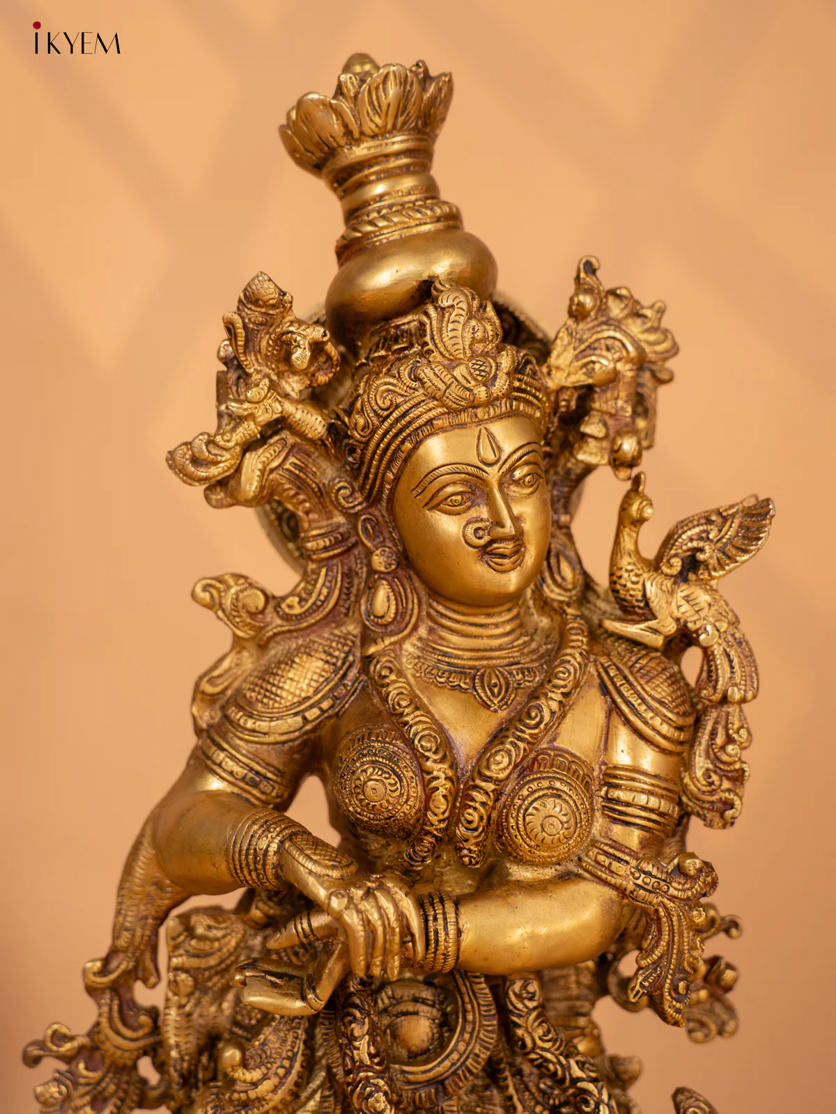 Brass Radha Krishna -30 Inch- KB26112 - Image 15