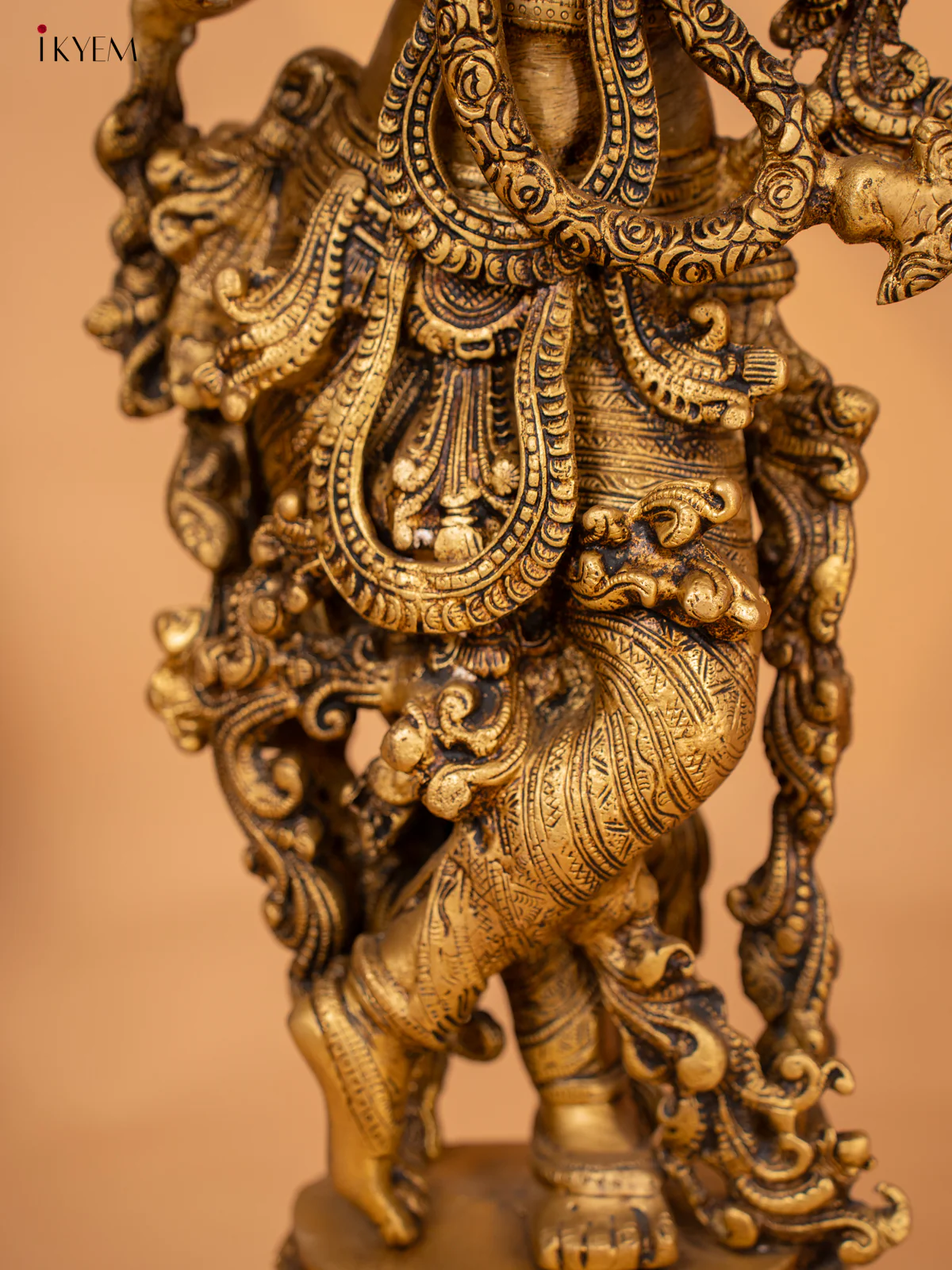 Brass Radha Krishna -30 Inch- KB26112 - Image 6