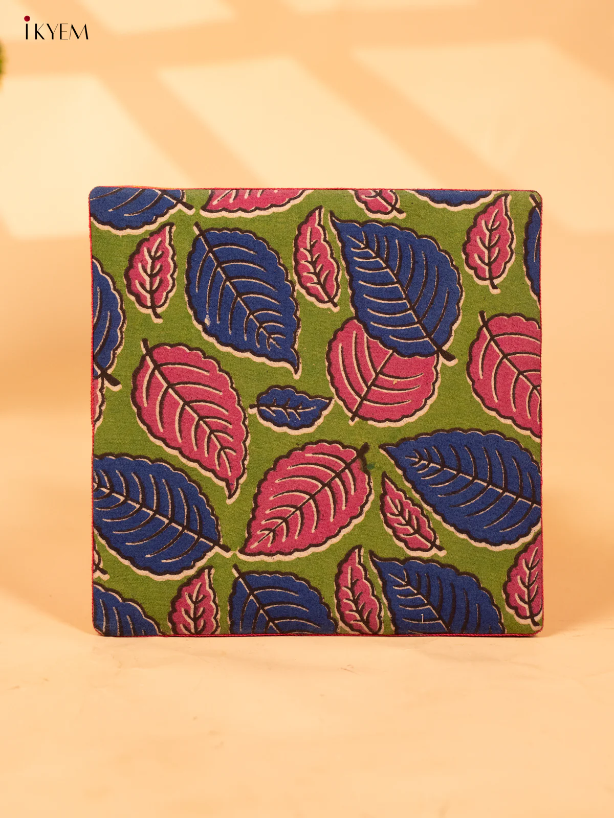 Foldable Korai Box with Kalamkari Fabric Top- 4 Inch - Pink - KB26115 - Image 4