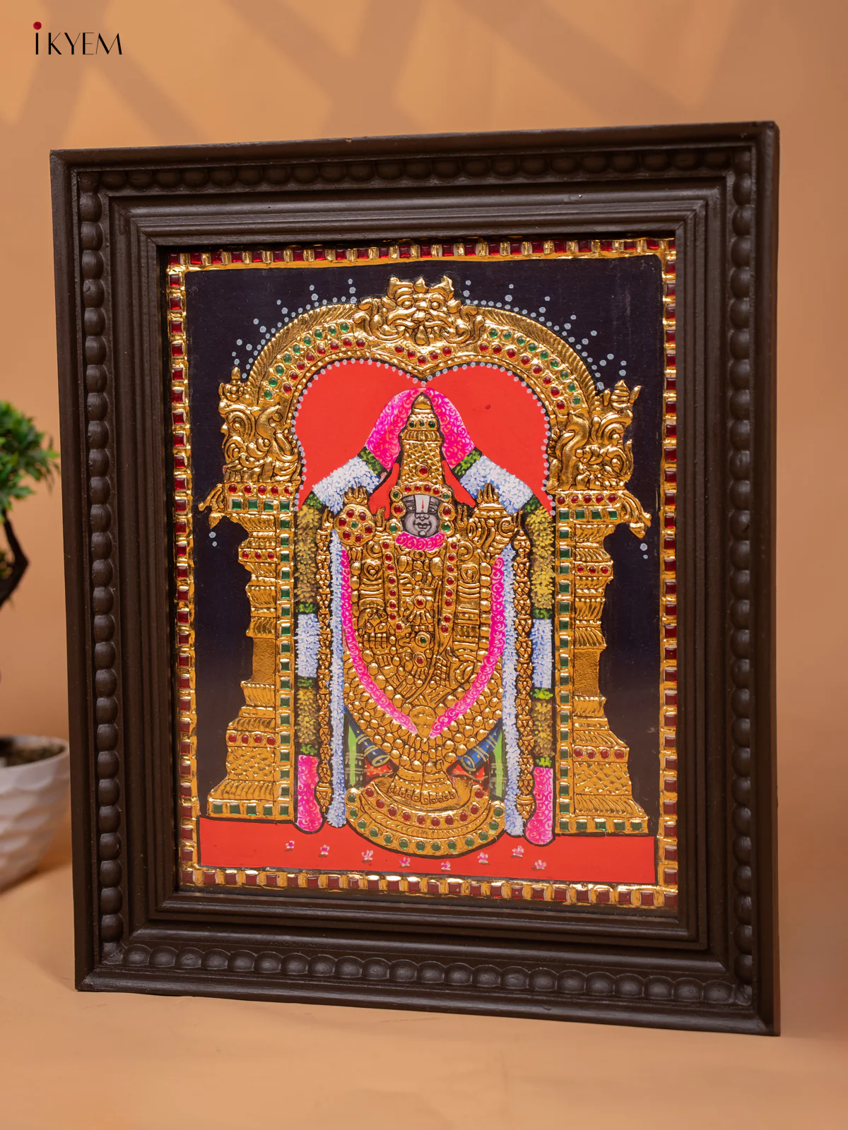 Balaji - Tanjore Painting (18x15) - KC06112 - Image 7