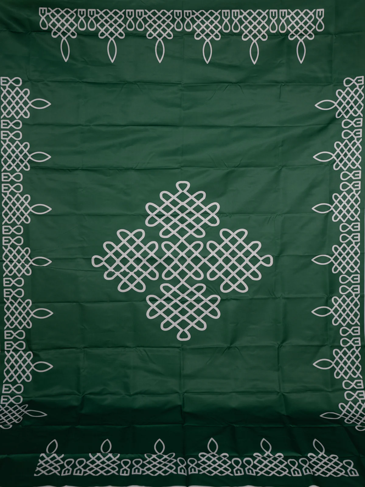 Kolam Backdrop Green - (5×8 feet) - KC11124