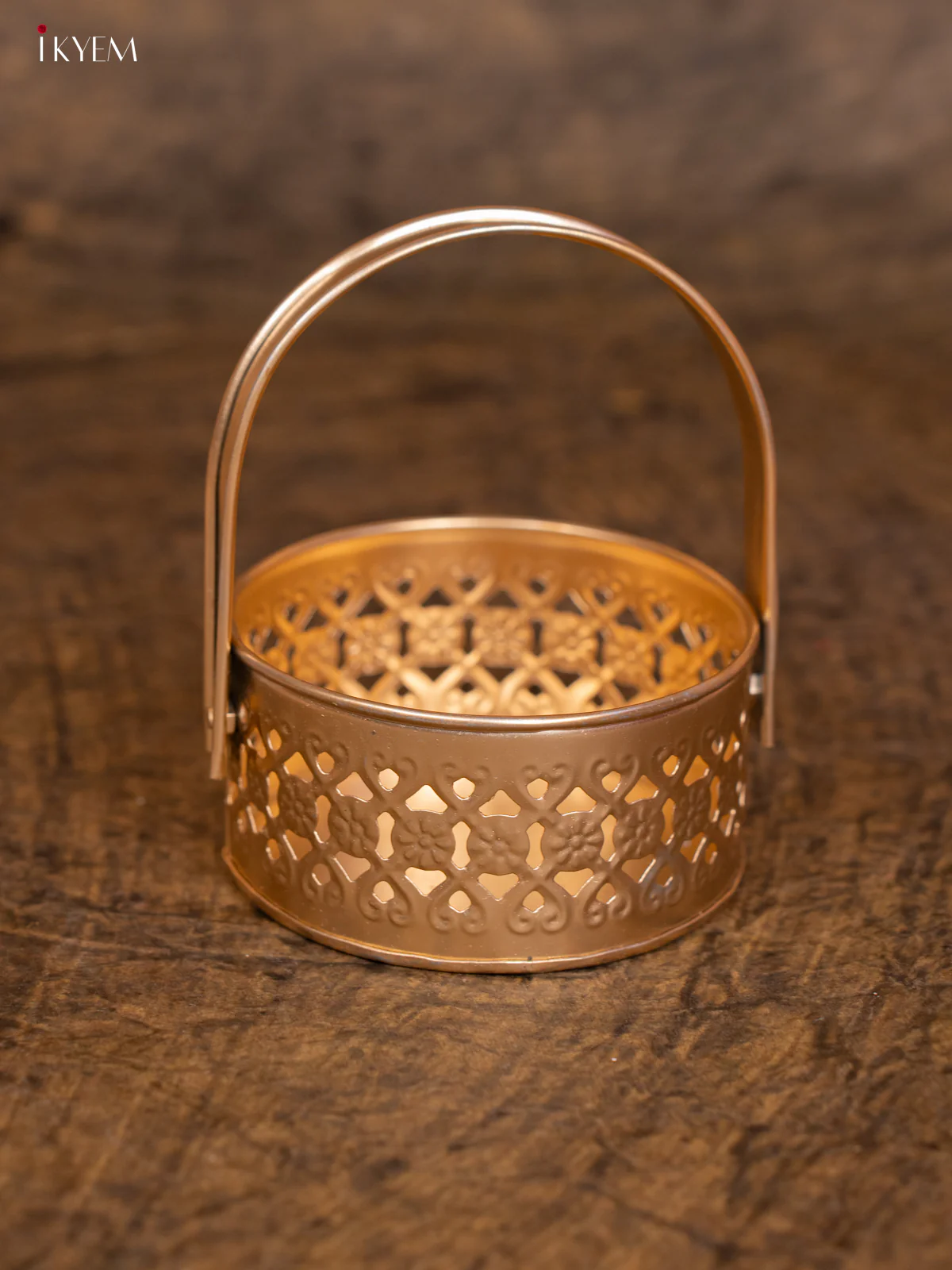 Pichwai Nut Jar with Basket - KC12128 - Image 3