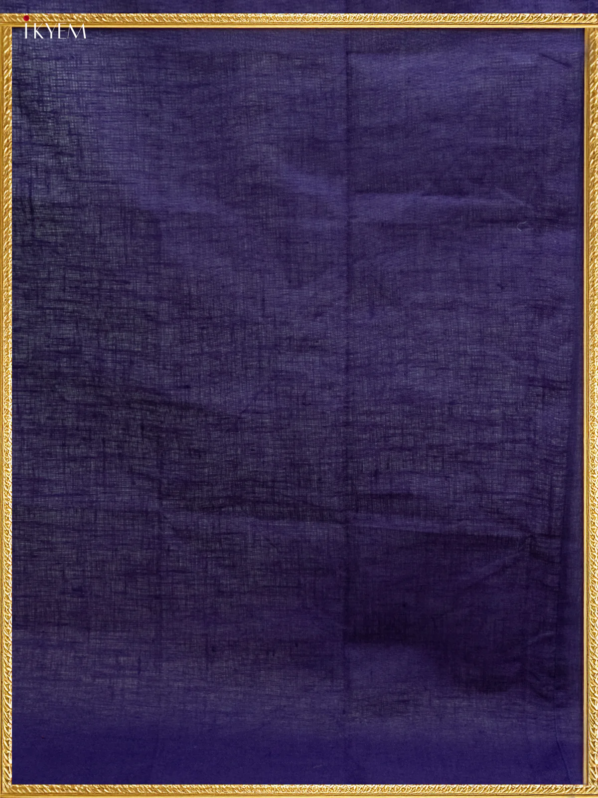 Jute Backdrop with Zari Border - Blue - (5×8) - KC20120 - Image 2