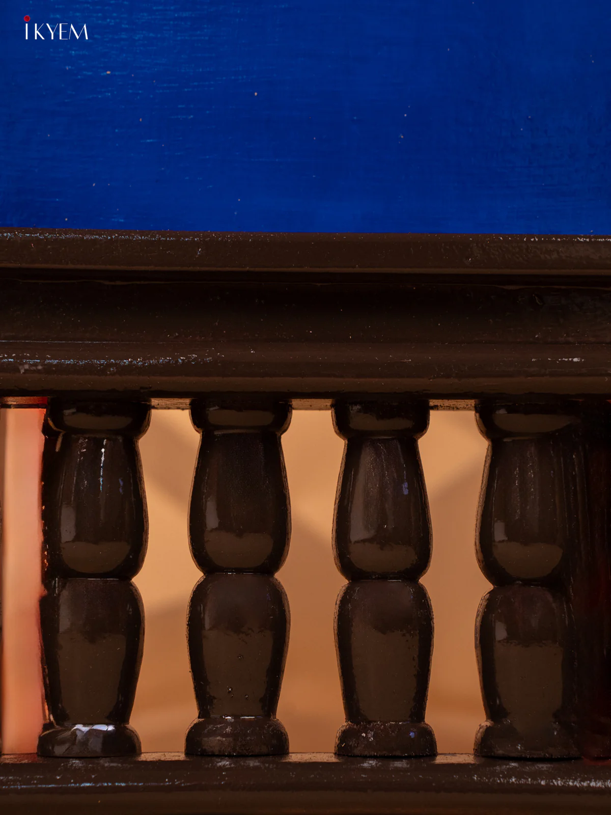 Wooden frame - Blue -KC20151 - Image 4