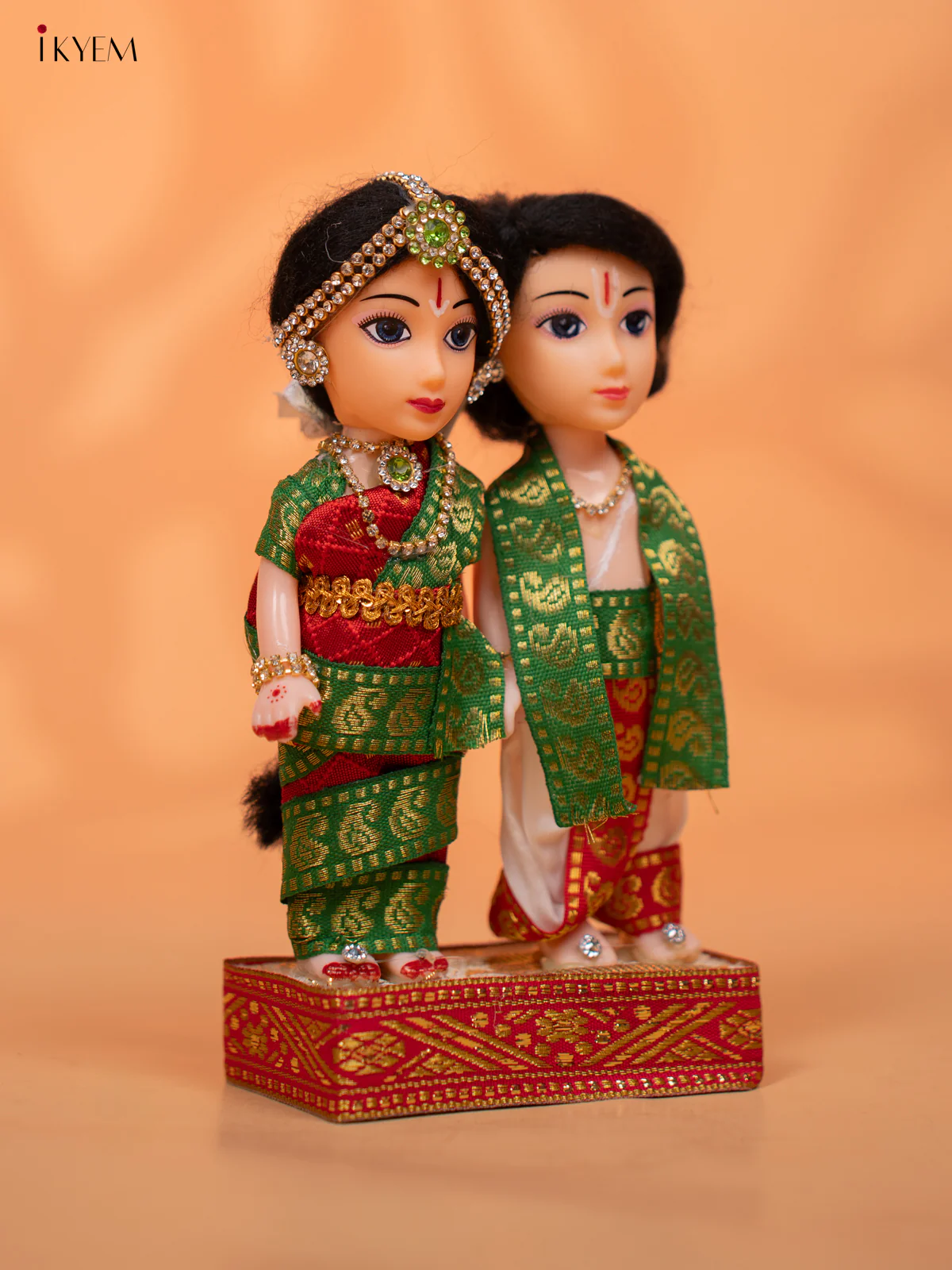 IYENGAR COUPLE - Golu Display Doll - 7 inch - KC28134 - Image 2