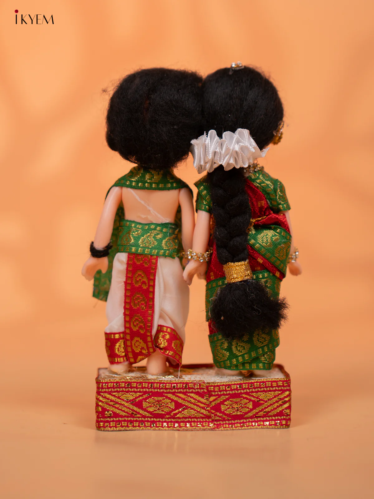IYENGAR COUPLE - Golu Display Doll - 7 inch - KC28134 - Image 4