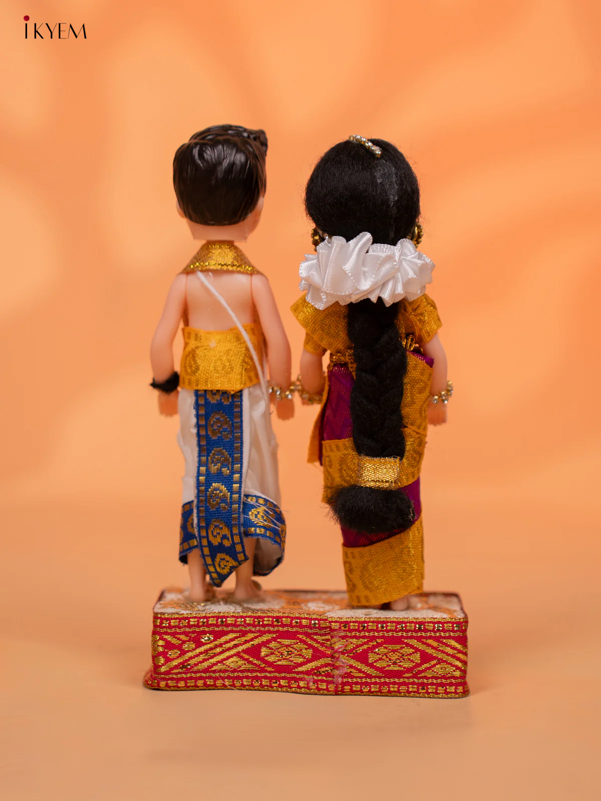 IYENGAR COUPLE - Golu Display Doll - 7 inch - KC28136 - Image 4
