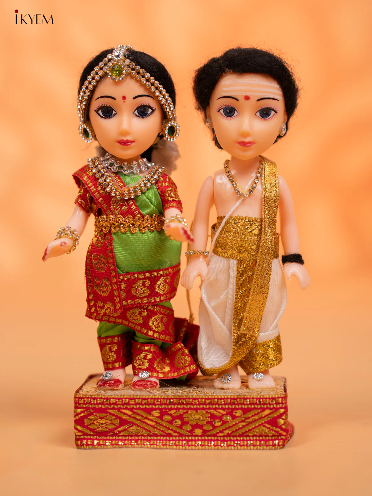 IYER COUPLE - Golu Display Doll - 6.5 inch - KC28138