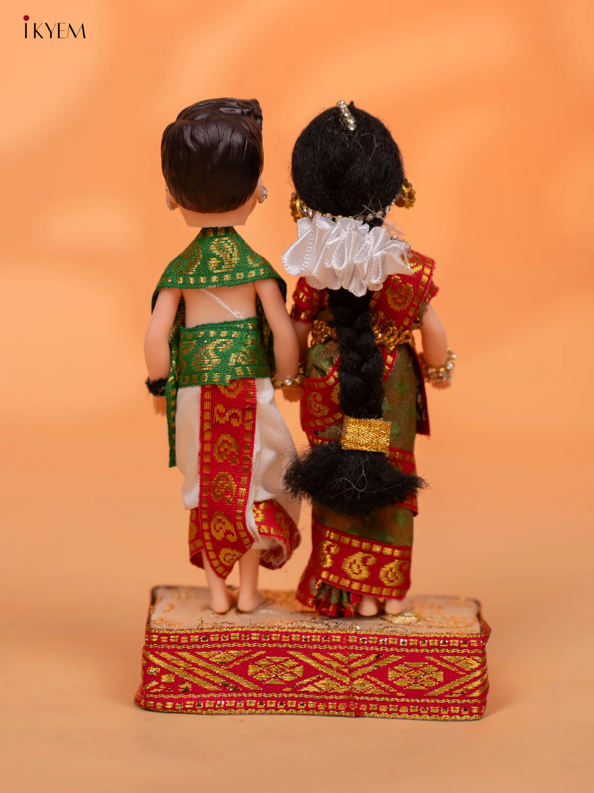 IYER COUPLE - Golu Display Doll 6.5 inch - KC28139 - Image 4