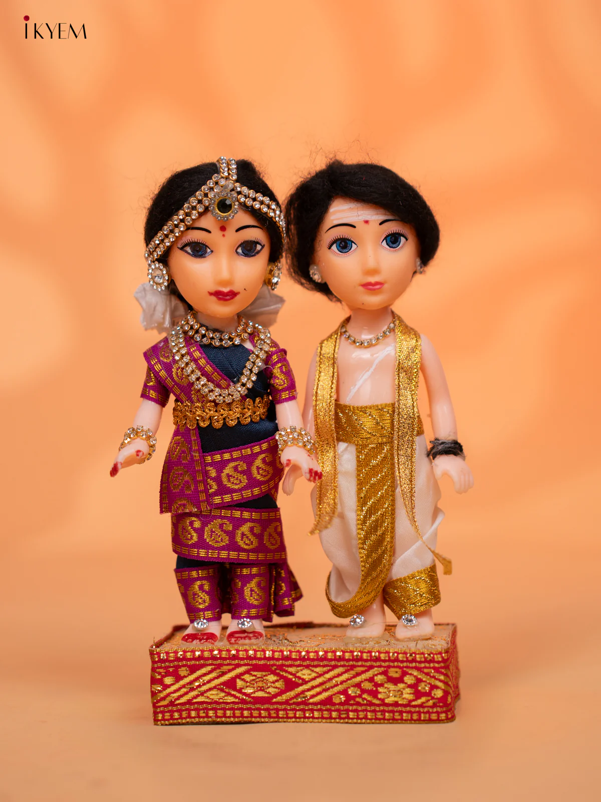 IYER COUPLE - Golu Display Doll - 6.5 inch - KC28141