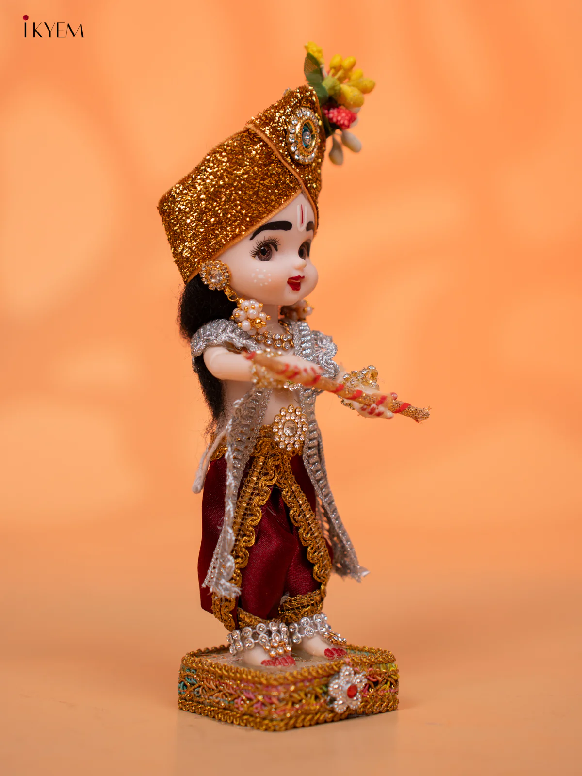 KRISHNA - Golu Display Doll - 7.5 inch - KC28152 - Image 2