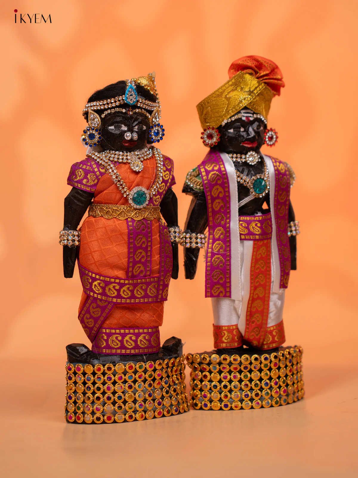 IYER STYLE MARAPACHI - Golu Display Doll - 9 inch - KC28160 - Image 2