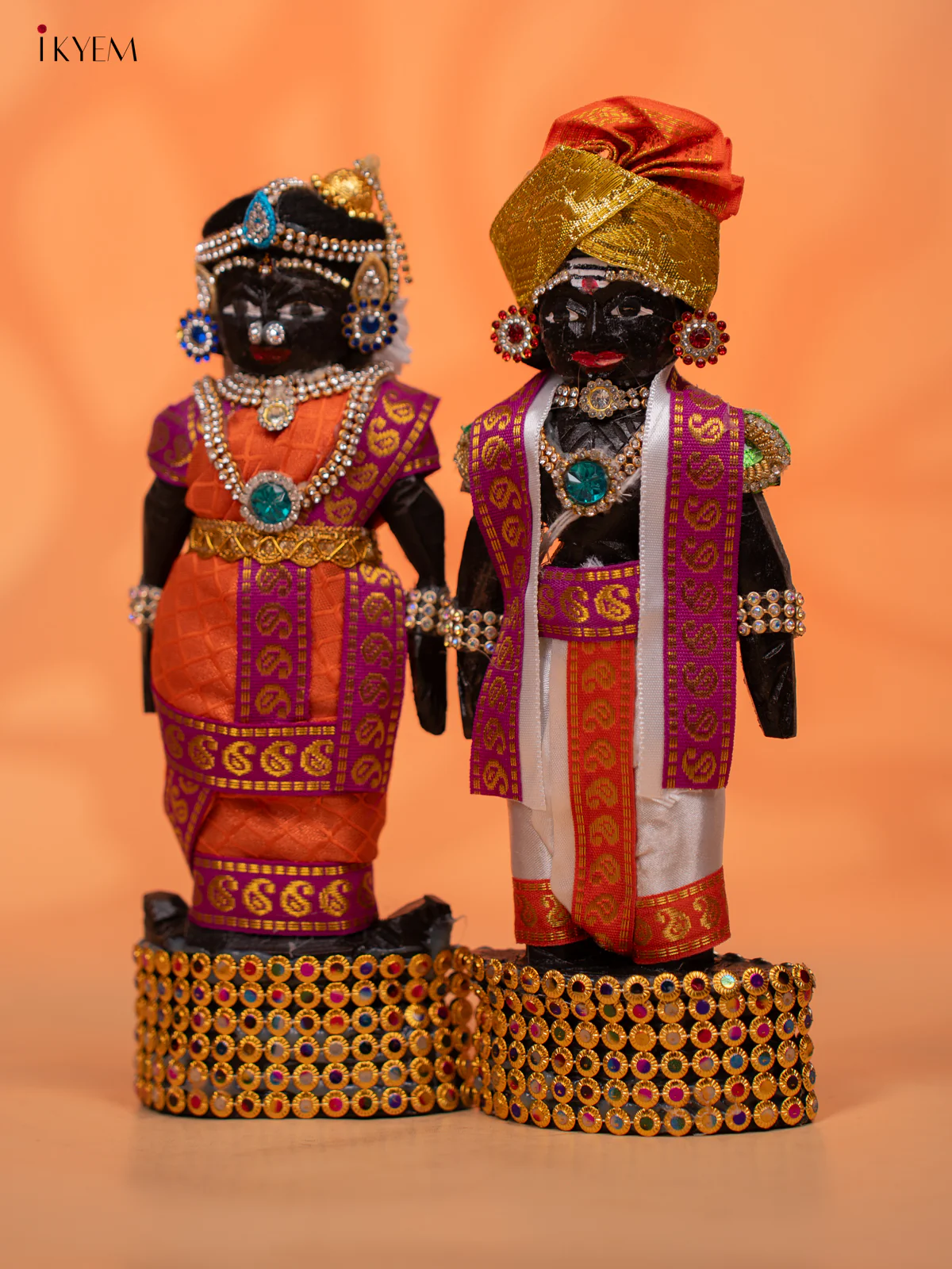 IYER STYLE MARAPACHI - Golu Display Doll - 9 inch - KC28160 - Image 3