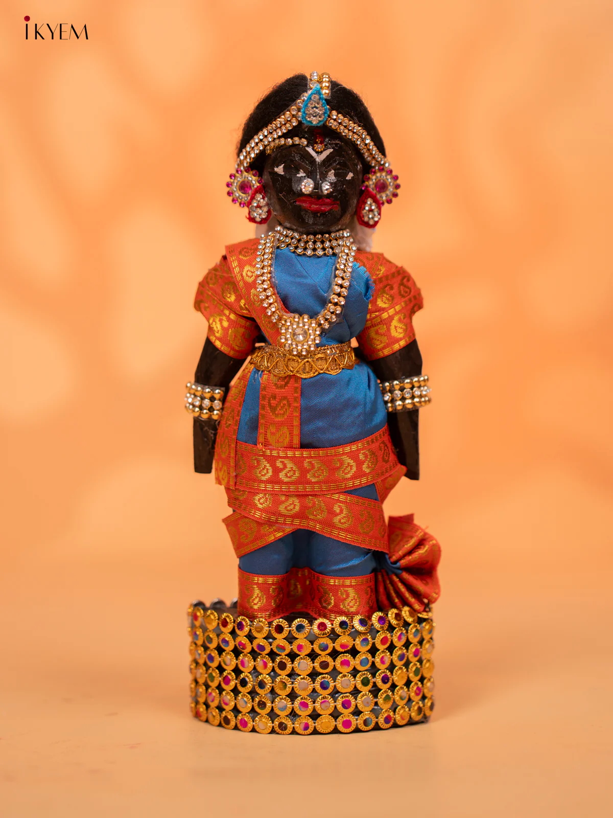 IYENGAR STYLE MARAPACHI - Golu Display Doll - 9 inch - KC28163 - Image 6