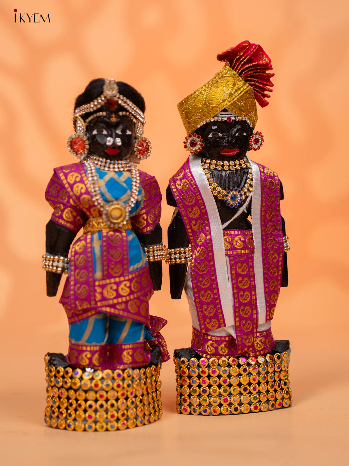 IYER STYLE MARAPACHI - Golu Display Doll - 9 inch - KC28164 - Image 2