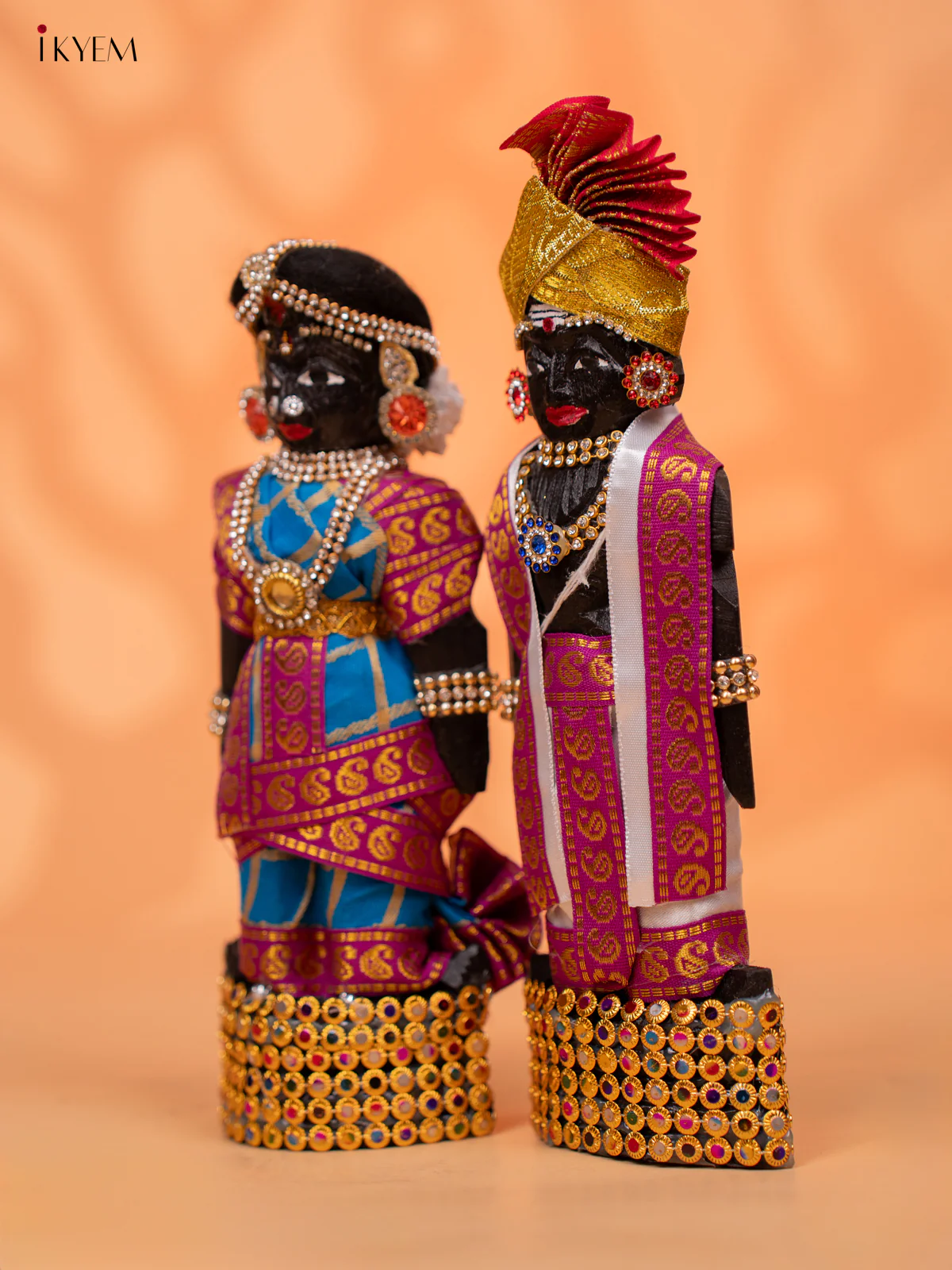 IYER STYLE MARAPACHI - Golu Display Doll - 9 inch - KC28164 - Image 3