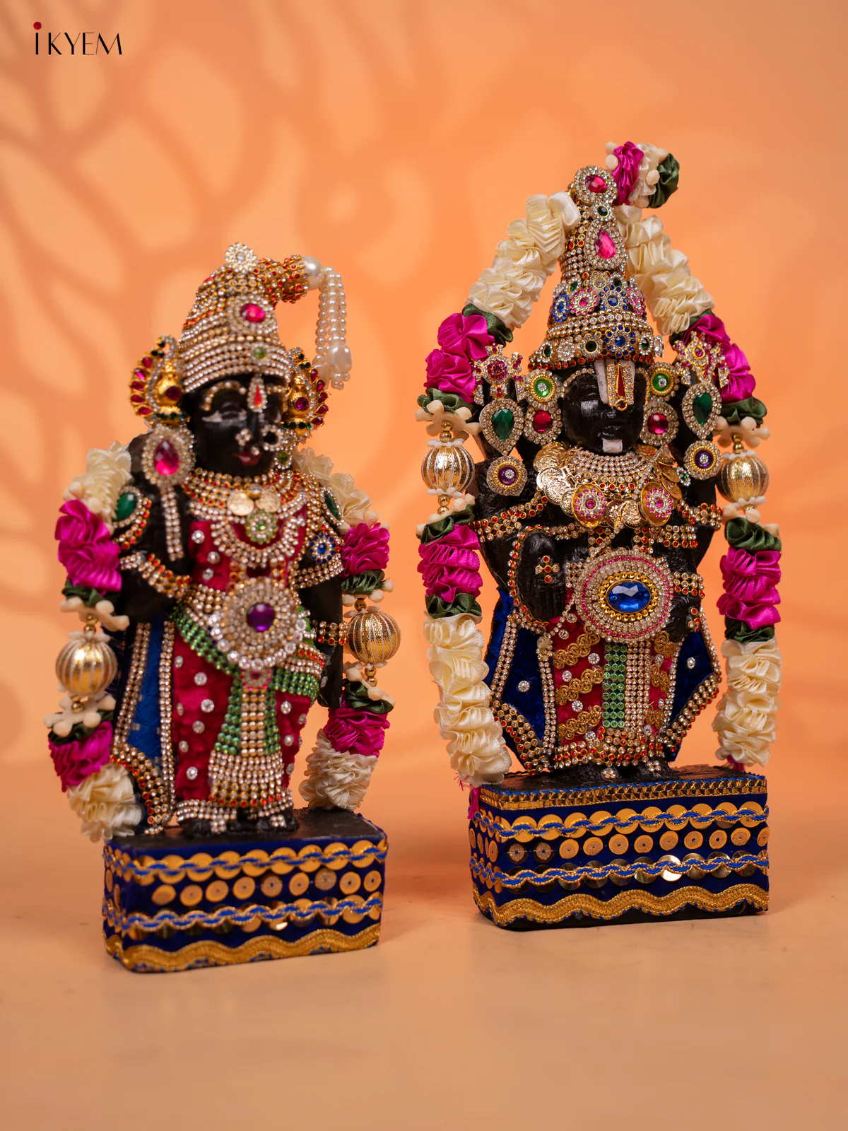 Balaji Padmavathy Thayar MARAPACHI - Golu Display Doll - 9 inch - KC28165 - Image 2