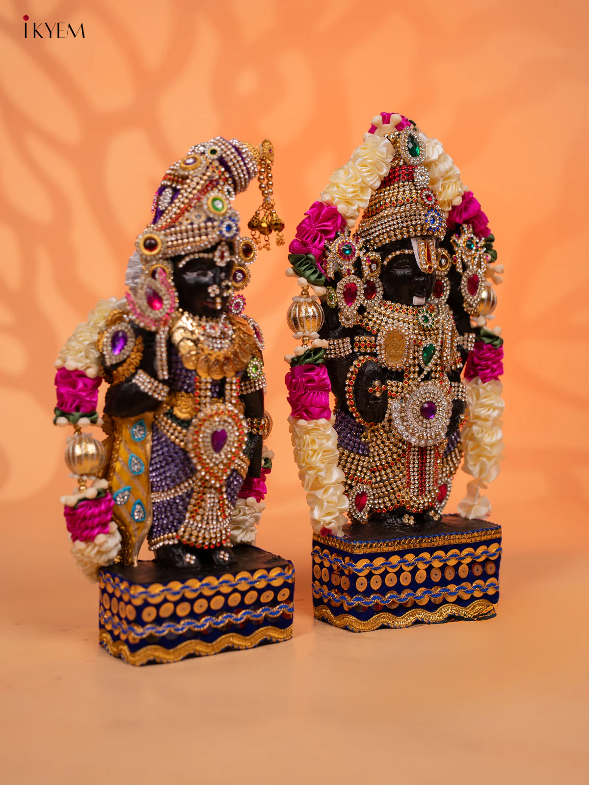 Balaji Padmavathy Thayar MARAPACHI - Golu Display Doll - 9 inch - KC28166 - Image 2